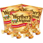 Sweetzo Werther's Original Caramel Hard Candy front view packaging.