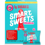 SmartSweets Mini Sweet Fish Multipack box front view showcasing berry gummy candies.