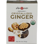 The Ginger People Candy Crystallized Ginger Organic Diced Sweet Spicy Snack Sourced From Fiji For Baking And Nausea Relief 4 Ounce