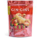 The Ginger People Gin Gins Spicy Apple Chewy Ginger Candy Individually Wrapped Gluten Free Vegan Digestive Support Treats 3 Ounce