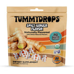 Tummydrops No Sugar Spicy Ginger Lozenges front view packaging