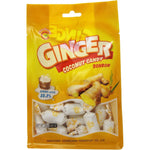 Chun Guang Ginger Coconut Hard Candy Bonbon Creamy And Spicy Tropical Confectionery 8.82 Ounce Packet