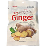Songhwa Pure Ginger Hard Candies All Natural Gluten Free Herbal Drops Three Bags Three Point Five Ounces Each