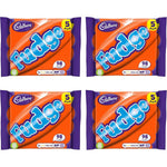 Cadbury Fudge Creamy Chocolate Bars Coated In Smooth Milk Chocolate Vegetarian Friendly Snack Ninety Eight Calories Five Pack Pack Of Four