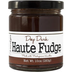 Paradigm Foodworks Deep Dark Haute Fudge Premium Gourmet Dark Chocolate Dessert Sauce Made With Pure Madagascar Vanilla 10 Ounce