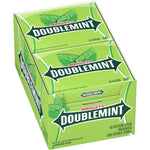 Wrigley's Doublemint Chewing Gum Long Lasting Minty Flavor Bulk Box 15 Sticks Per Pack Pack Of 10