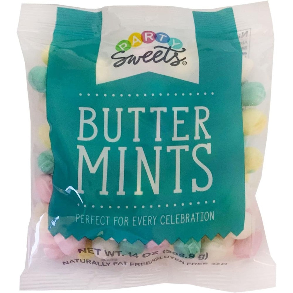 Party Sweets Assorted Pastel Buttermints Creamy Peppermint Butter Candies For Events Fourteen Ounce Bag Approximately One Hundred Pieces