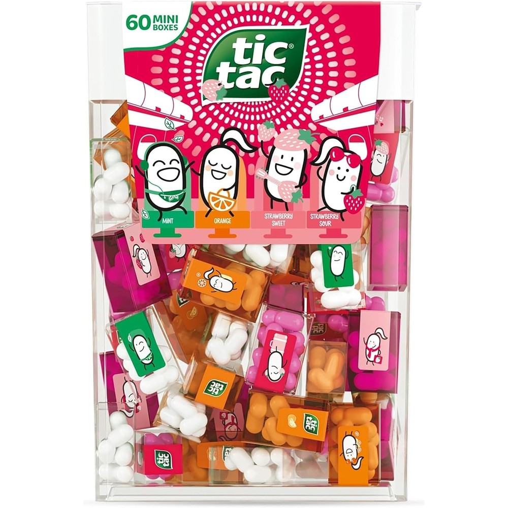 Zaykir Bulk Travels Mini Packs Candy Large Spender Box front view showing assorted fruit and mint flavors