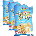 Candy Choice Original Rings Super Chips Uniquely Crispy Brown Sugar Flavored Potato Snack Point Seventy Five Ounce Pack Of Three