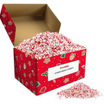 Fruidles Crushed Peppermint Candy Canes Holiday Dessert And Beverage Topping In Resealable Bag For Christmas Party Decorations One Pound