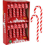 Yumzo Christmas Candy Canes Classic Red And White Peppermint Flavor Holiday Gift Set 36 Pack