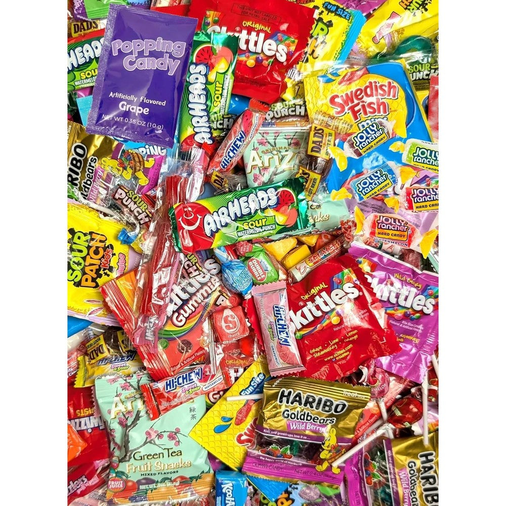 Queen Jax Ultimate Assorted Candy Party Mix 5 Pound bag front view