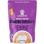 Lakanto Sugar Free Drinking Chocolate Cold Or Hot Cocoa Powder Mix With Monk Fruit Sweetener And Probiotics 10 Ounce