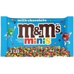 M&M's Minis Milk Chocolate Candy Bulk Bag, Authentic USA Imported Chocolate, 3 Pounds