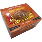 Brittle Brothers Nashville Hot Peanut Brittle front view of sixteen ounce gift box package