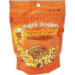 Brittle Brothers Nashville Hot Peanut Brittle Gourmet Sweet And Spicy Candy Gift Bag 5 Ounce