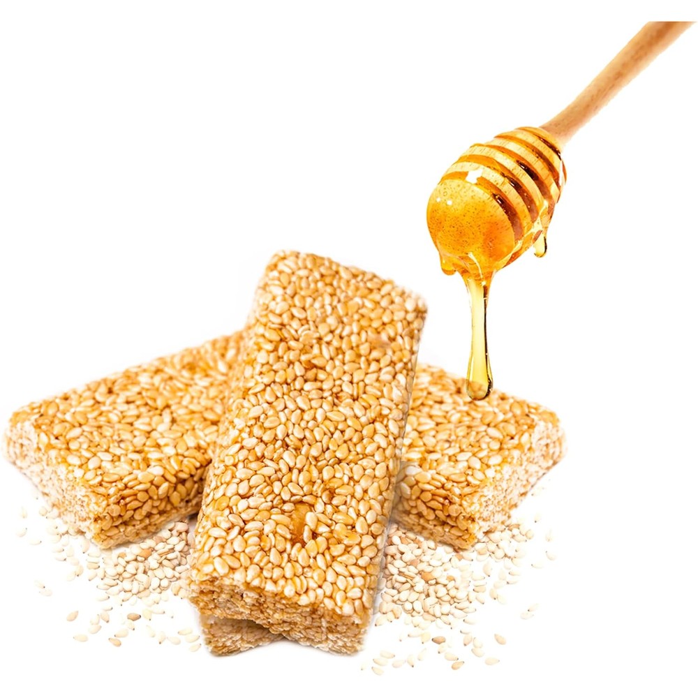 NY Spice Shop Sesame Candy Snack Bar Crunchy Honey Sesame Seeds Brittle Pack 3 Pound
