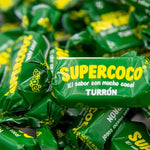 Despensa Colombiana Supercoco Turron coconut candy pack front view showing product packaging.