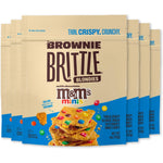 Brownie Brittle M and M'S Minis Blondie pack of six front view authentic USA snack