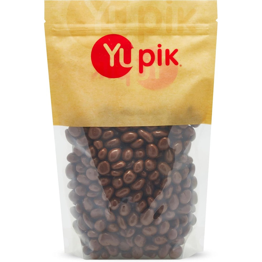 Yupik Milk Chocolate Covered Cranberries, 2.2 Pound (35.2 Ounce), Kosher Certified Dried Fruit Snack With Smooth Milk Chocolate Coating
