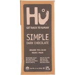 Hu Kitchen Organic Simple Dark Chocolate Bar Vegan And Paleo Friendly Seventy Percent Cacao Two Point One Ounce