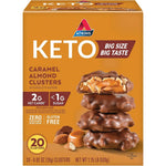 Atkins Keto Caramel Almond Clusters Gluten Free High In Fiber One Gram Sugar Two Grams Net Carbs Healthy Dessert Snacks Pack Of 20 Count