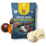 Sunny Island Chocolate Covered Espresso Coffee Beans Variety Pack 12 Count 2 Ounce Pouches 24 Ounce Total - Image 1