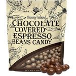 Nutic Milk Chocolate Covered Espresso Coffee Beans Crunchy Roasted Coffee Candy Snack Gourmet Dessert Topping Two Pound Bag
