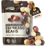 Snackathon chocolate covered espresso beans 2 pound bag