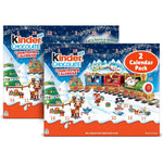 Kinder Chocolate Countdown Christmas Advent Calendar Gift Set, Milk Chocolate With Creamy Filling, Two Pack, Twenty Four Pieces Each, Eight Point E...