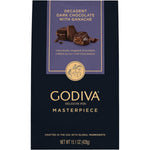Godiva Masterpiece Dark Chocolate Bag Individually Wrapped Gourmet Belgian Chocolates with Velvety Ganache Center, 15.1 Ounce