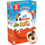 Kinder Joy Chocolate Egg Treat Plus Toy With Sweet Creams and Chocolatey Wafers Individually Wrapped Bulk Pack 15 Count 10.5 Ounces