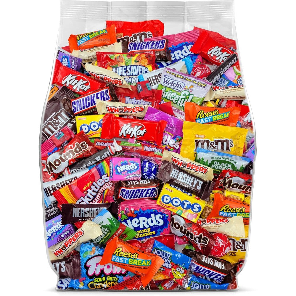Munchique Bulk Assorted Chocolate Candy Variety Pack Two Pound Bag Of Individually Wrapped Chocolates For Parties And Events