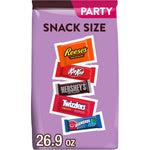 Hershey's Assorted Flavored Snack Size Chocolate And Fruit Candy Party Pack Assortment 26.9 Ounce