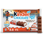 Kinder Chocolate Smooth Milk Chocolate Bars With Creamy Milky Filling Individually Wrapped Snack Size Candy Bag Twenty Count Eight Point Eight Ounce