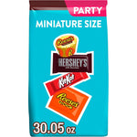Hershey's Kit Kat And Reese's Assorted Flavored Candy Party Pack Bulk Miniatures Bag 30.05 Ounce