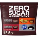 Hershey's, Reese's And York Zero Sugar Assorted Chocolate Candy Variety Bag Fifteen Point Five Ounce