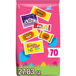 Hershey's Assorted Flavored Chocolate And Peanut Butter Easter Candy Bag Seventy Pieces Twenty Seven Point Eighty Three Ounce