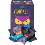 AWAKE Caffeinated Chocolate Energy Bites Dark Chocolate Fifty Count Box
