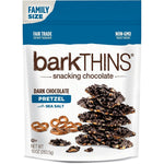 BarkThins Snacking Dark Chocolate With Pretzel And Sea Salt 10 Ounce Resealable Bag