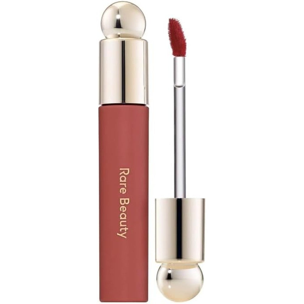 Rare Beauty By Selena Gomez Soft Pinch Tinted Lip Oil In Shade Delight Rose Brown Moisturizing Gel To Oil Formula