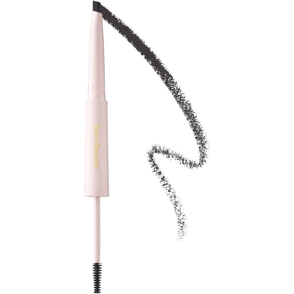 Rare Beauty By Selena Gomez Brow Harmony Pencil And Gel Dual Ended Eyebrow Definer Soft Black 1 Count