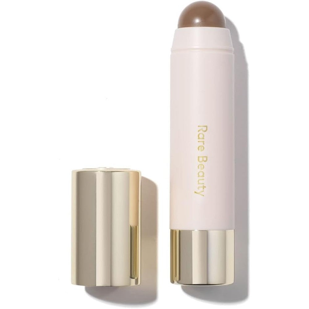 Rare Beauty By Selena Gomez Warm Wishes Effortless Bronzer Stick Weightless Liquid Cream Formula Happy Sol Light Brown Cool Undertone 0.25 Ounce