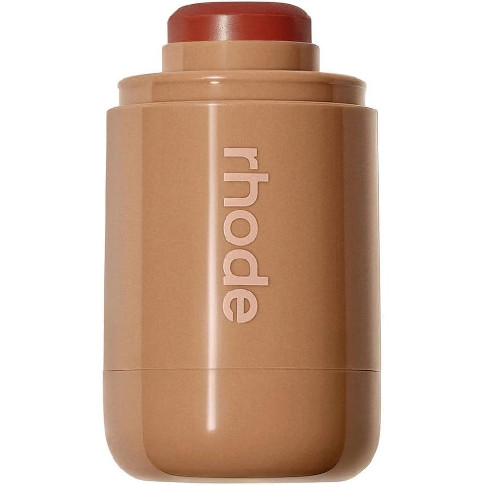 Rhode Pocket Blush Buildable Hydrating Cream Blush in Sun Soak Warm Spiced Orange Vegan Dewy Finish Cheek and Lip Tint 5.3 Grams 0.18 Ounce