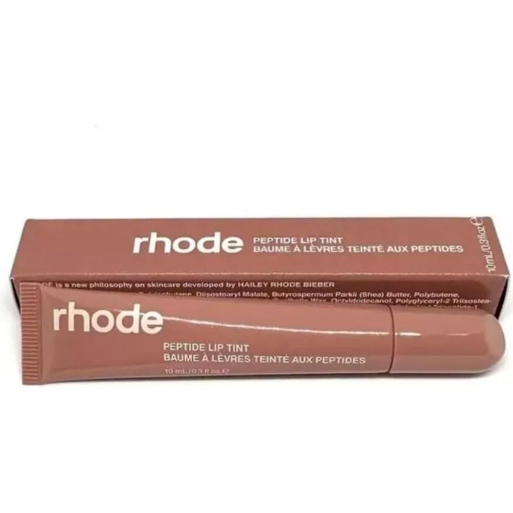 Rhode Peptide Lip Tint Sheer Color And Hydrating Finish Tinted Lip Balm For Plumping And Nourishing Lips 0.3 Fluid Ounce 10ml