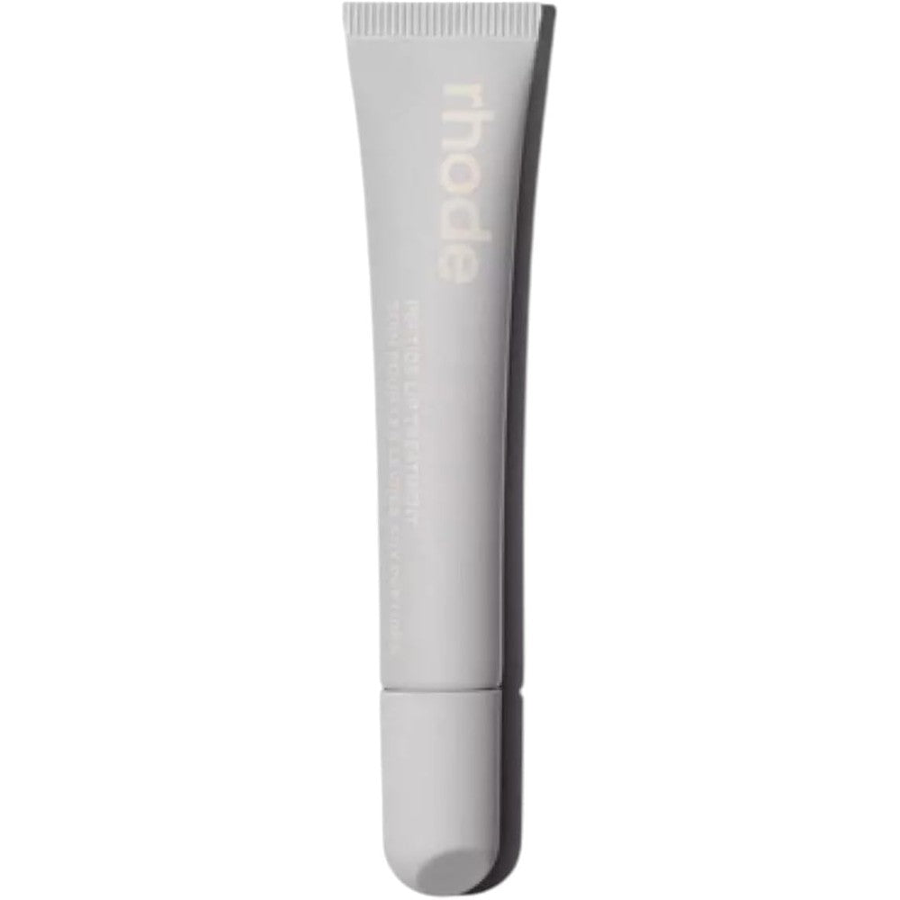 Rhode Peptide Lip Treatment Salted Caramel tube front view.