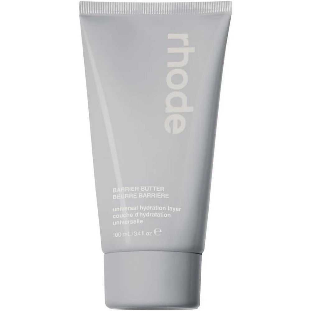 Rhode Barrier Butter Intensive Moisture Balm Universal Hydration Layer Overnight Face and Body Cream Treatment Three Point Four Ounce