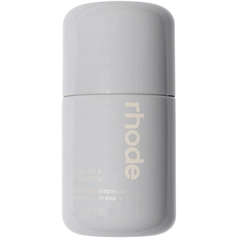Rhode Glazing Milk Ceramide Facial Essence Mini Size Lightweight Skin Barrier Repairing Hydrating Toner Fifty Milliliters One Point Seven Fluid Ounces