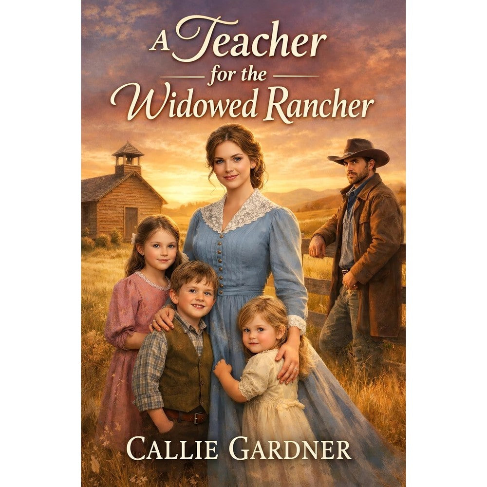 Callie Gardner A Teacher For The Widowed Rancher Historical Western Romance Novel Kindle Edition Sourced From United States