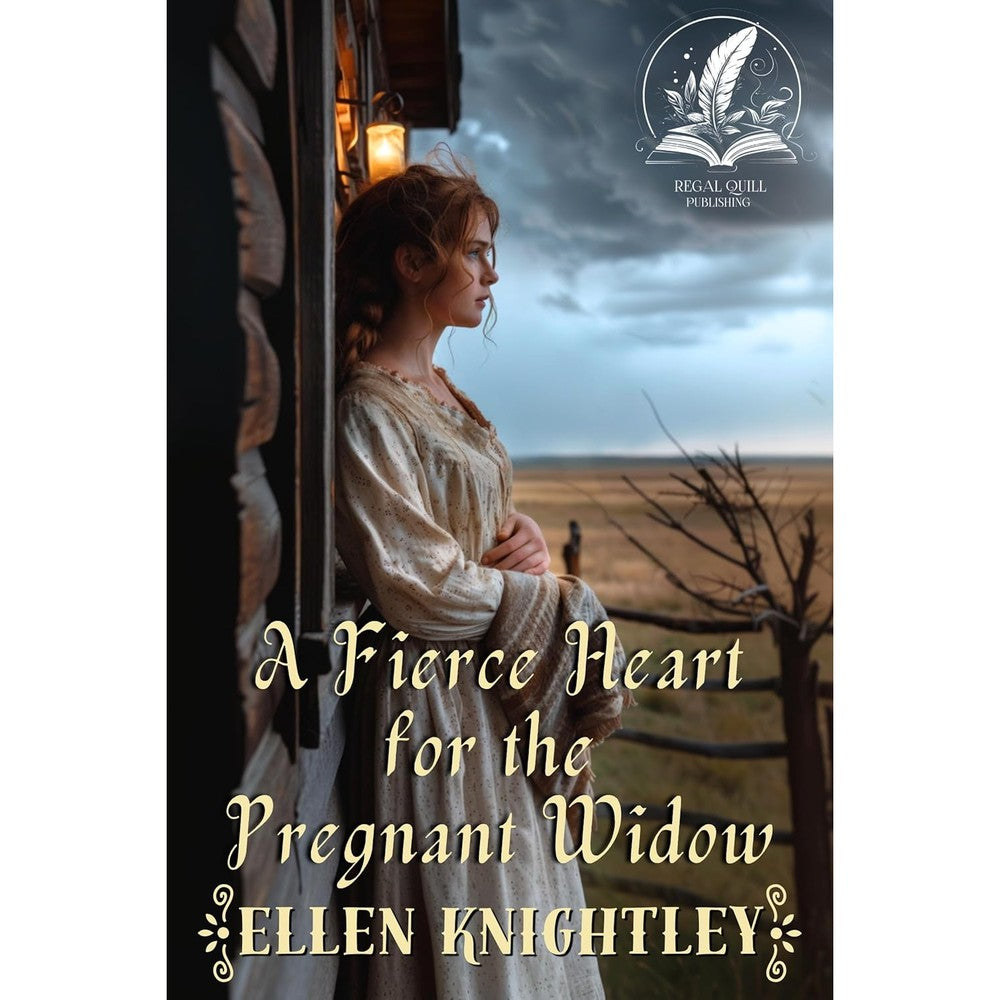 Ellen Knightley A Fierce Heart For The Pregnant Widow A Historical Western Romance Novel Brave Hearts Of The Frontier Book Eleven